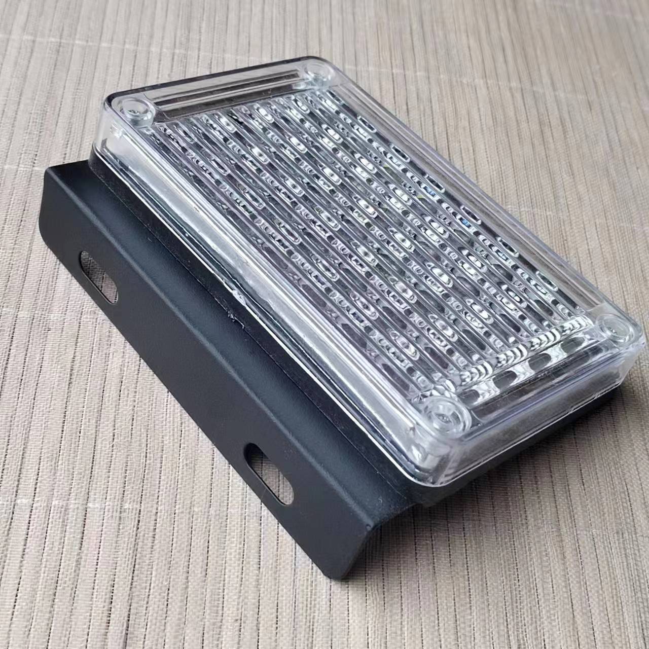 LED truck red and blue flashing lights for warning and anti-tailgating, modified super bright tail lights, flashing multi-color 12V24V
