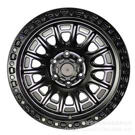 FBX134 17 20寸旋压款新模铝合金轮毂越野款适合SUV皮卡拖车等车