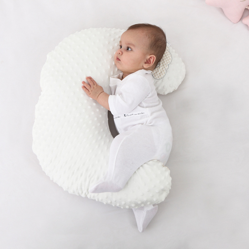 Almohada de enfermería recién nacido multifuncional europeo y americano en forma de U bebé durmiendo acostado anti-escupir leche bebé mamá cintura almohada artefacto de enfermería