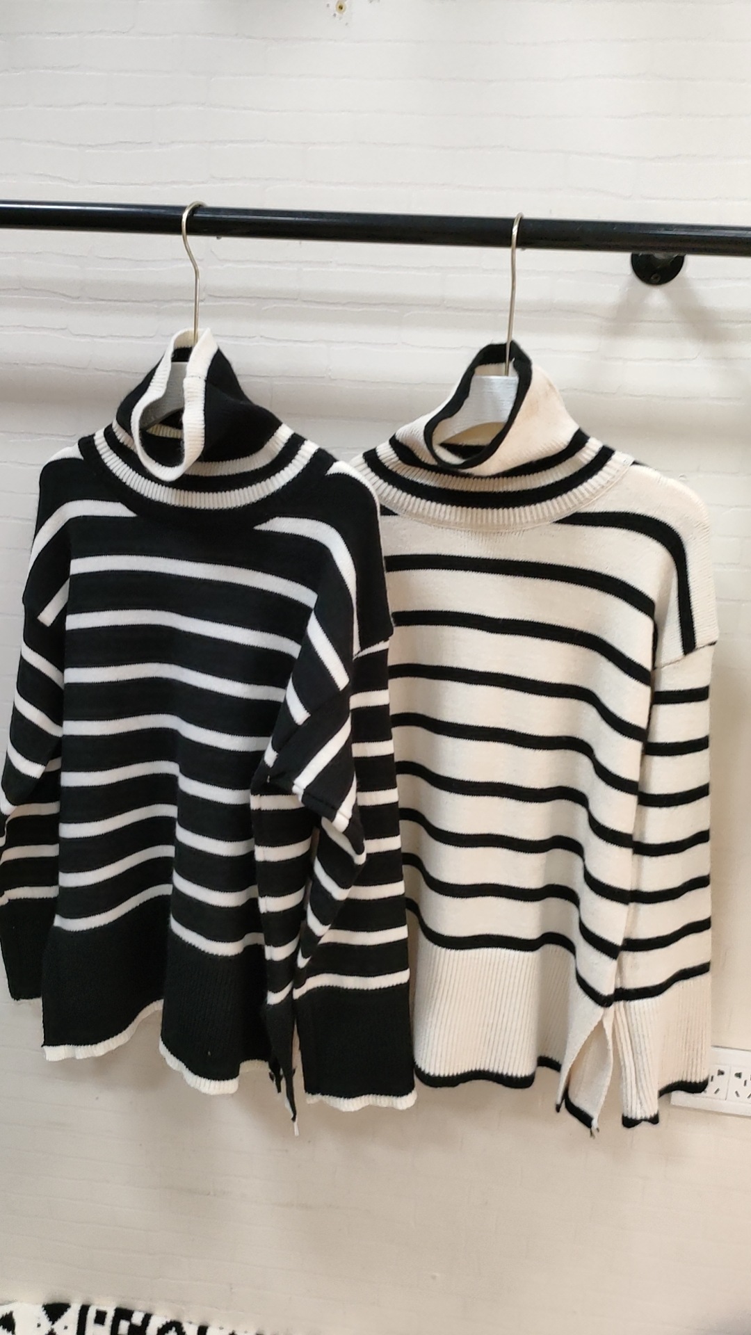 Women's Sweater Long Sleeve Sweaters & Cardigans Casual Stripe display picture 1