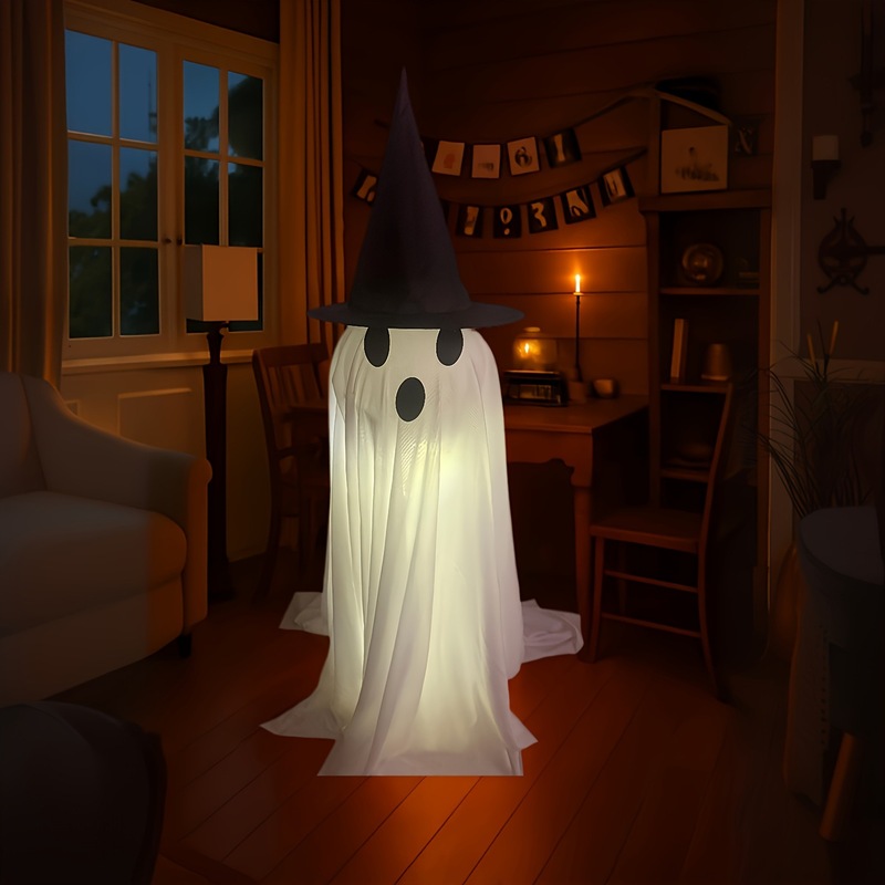 2025年ハロウィン越境販売 ハロウィンスタンディングゴーストオーナメント ライト付き越境EC専用|undefined