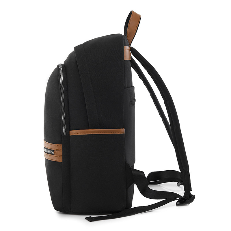 2024 nueva mochila de tela Oxford para mujer coreana, color de contraste de moda, mochila para computadora portátil de gran capacidad al por mayor