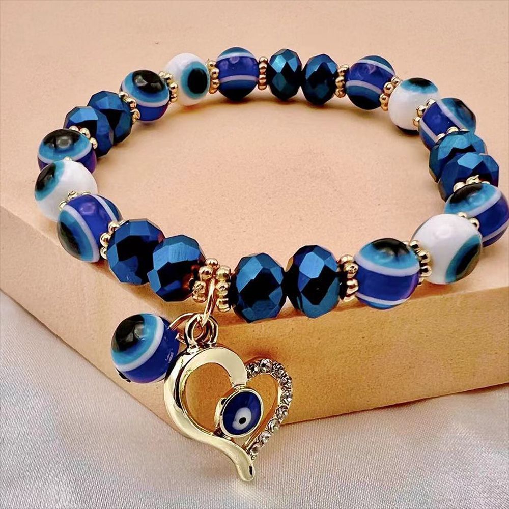 Lucky Evil Eye Red String Bracelet Adjustable Protection Jewelry_voghion.com