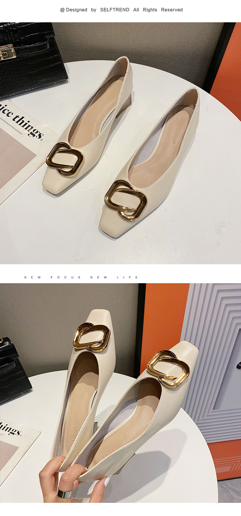 Dames dress shoes van echt leer met hak_voghion.com