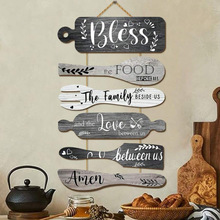 R 71608 Wooden Plaque Decor ľ����԰����ƿ羳����ͨ����