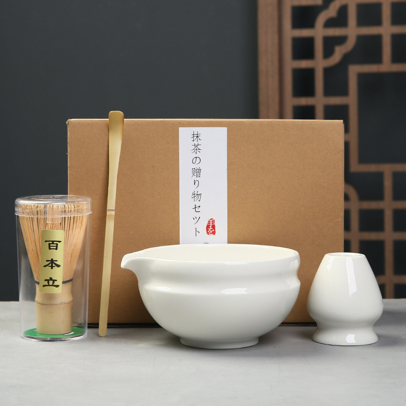 Cepillo de té de matcha de 100 centavos de matcha