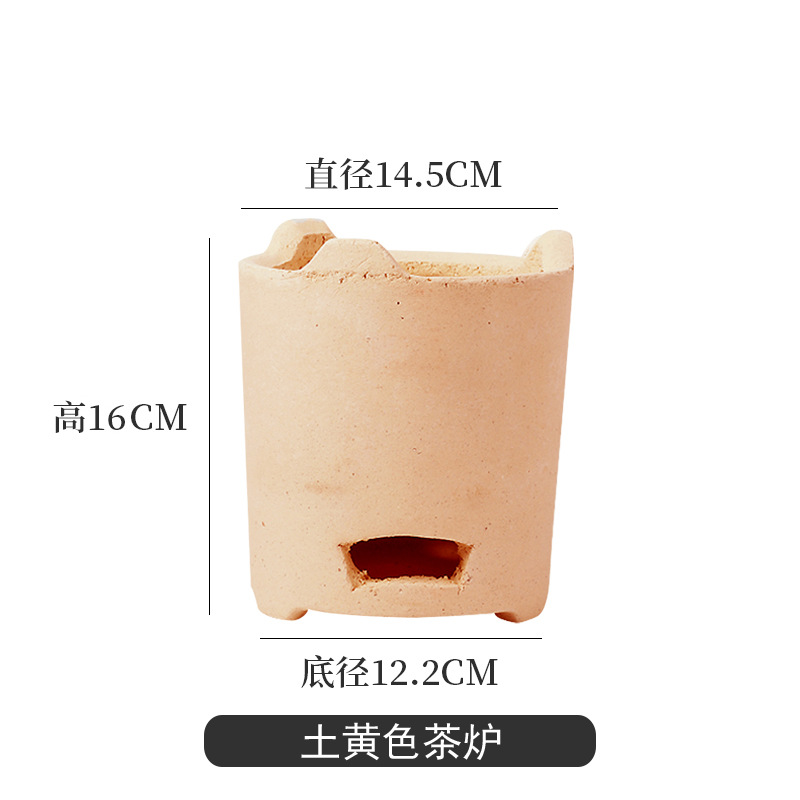 Cerámica de arcilla barbacoa pequeña estufa de arcilla hogar comercial al aire libre estufa de arcilla brochetas de barbacoa al aire libre antigua estufa de carbón estufa de barbacoa
