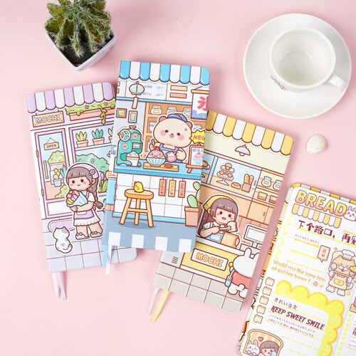Small mochi weeks handbook grid page weekly plan handbook grid mini record book schedule book