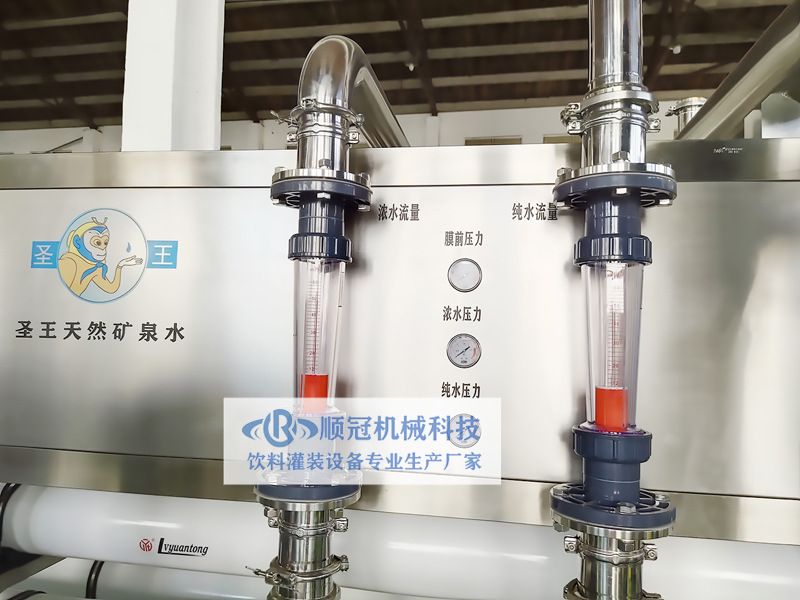 24T大型纯净水RO反渗透系统 专业定制水处理设备
