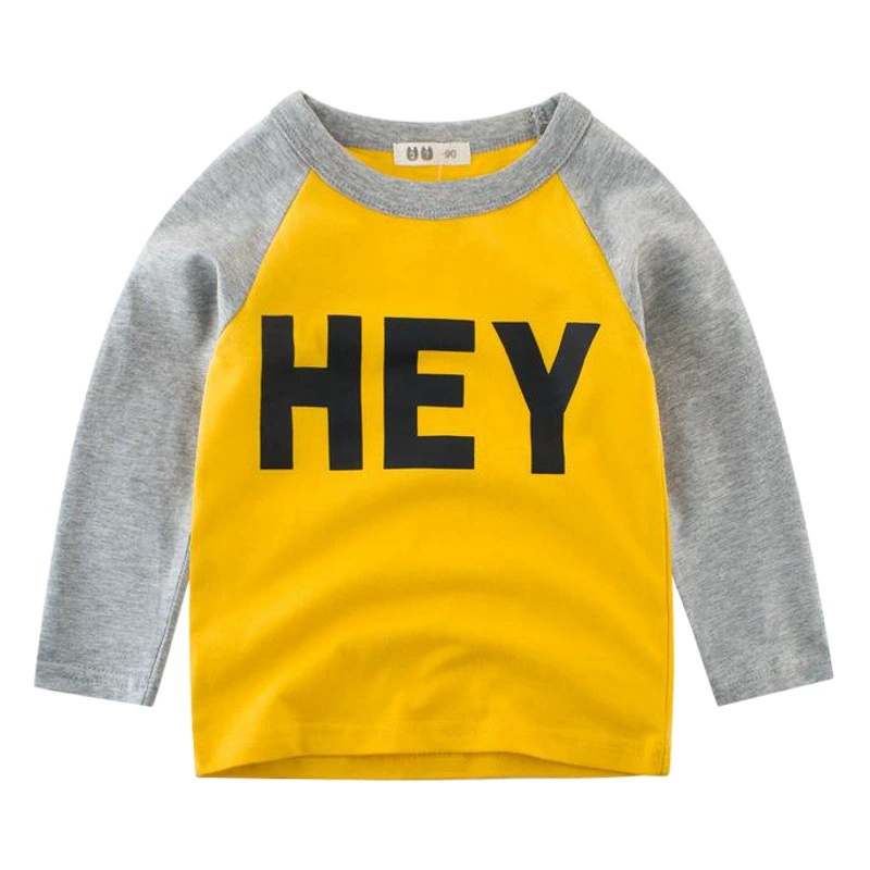 27 детская одежда, осенний новый продукт, детская футболка 2025 года, детский топ с длинными рукавами в корейском стиле, нижняя рубашка для мальчиков INS