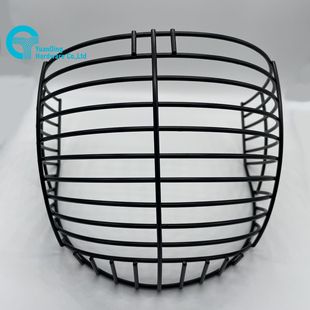 Factory Direct sports helmet accessories metal mask baseball hockey ice hockey softball mask iron wire electrophoresis Black