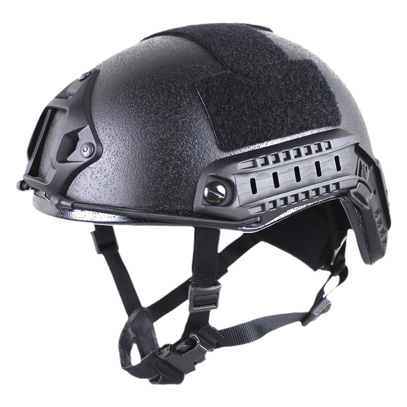 Casco de fibra de vidrio FAST, casco táctico especial de seguridad con diseño de rayas de tigre, casco de entrenamiento para operaciones especiales, equipo de protección de 1.5 kg