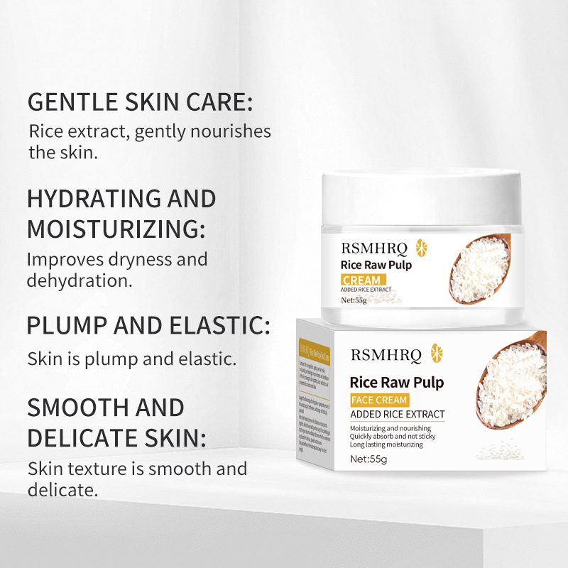 tk transfronterizo Inglés completo arroz hidratante crema hidratante rejuvenecedor cuidado facial antiarrugas rejuvenecedor crema