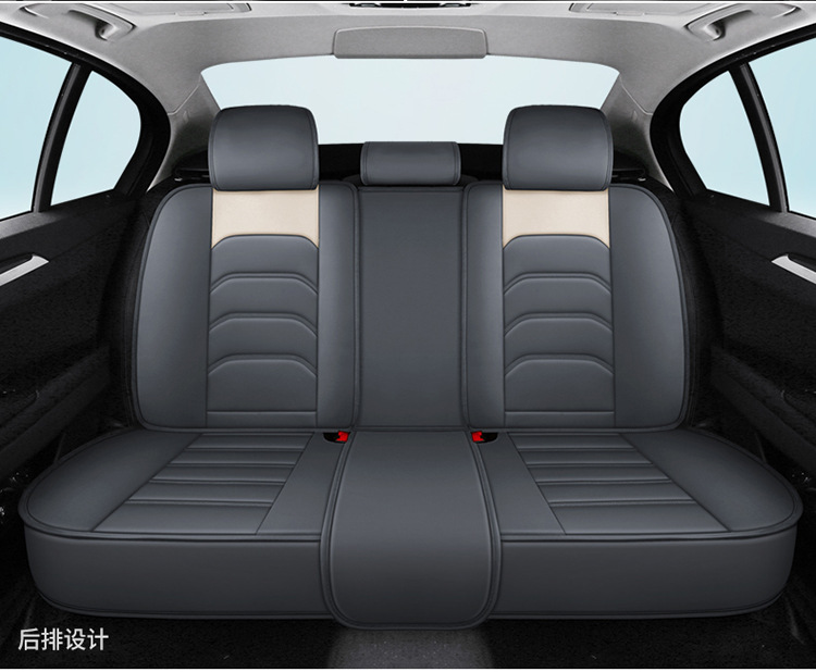 2022 New Bear Cartoon Car Seat Cushion Full Surround Special Seat Cover Universal for All Seasons New Seat Cover