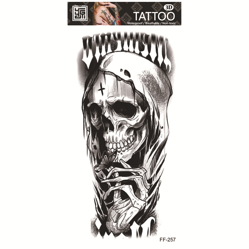 Tatuajes Temporales Impermeables de Papel de Transferencia al Agua para Cuerpo Entero image 63