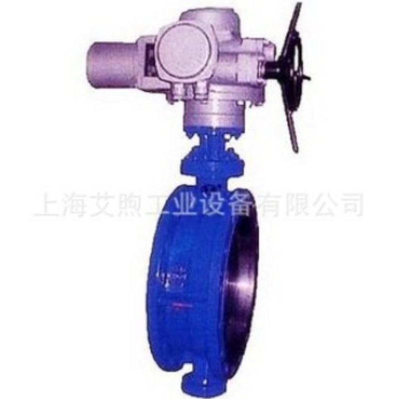 供应D973H电动对夹式硬密封蝶阀 D973电动硬密封蝶阀