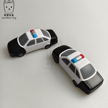 厂家直销PU聚氨酯发泡仿真警车压力球减压解压发泄玩具可印刷LOGO