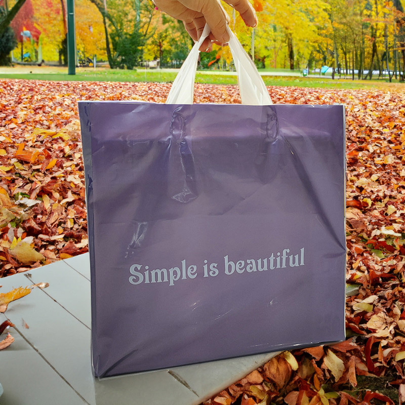 Bolsos de plástico para hombres y mujeres, decoraciones, bolsas de embalaje de regalo, tiendas de ropa, bolsas grandes y pequeñas, bolsas de ropa, bolsas de compras al por mayor