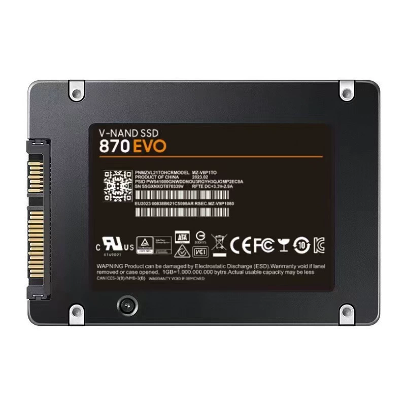 Встроенный твердотельный накопитель SSD-870EVO SATA, расширение и апгрейд, 2TB-4TB