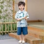 外贸短袖男童男孩少爷服