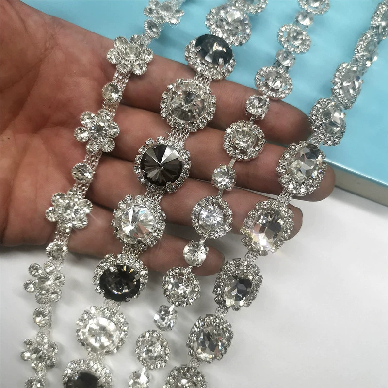 Колье-открытие Шип Spot Diamond Claw с цепью бриллиантов, декоративная цепь, подсолнух, поделки Diy, одежда, свадебное платье, шемон, головной убор, аксессуары