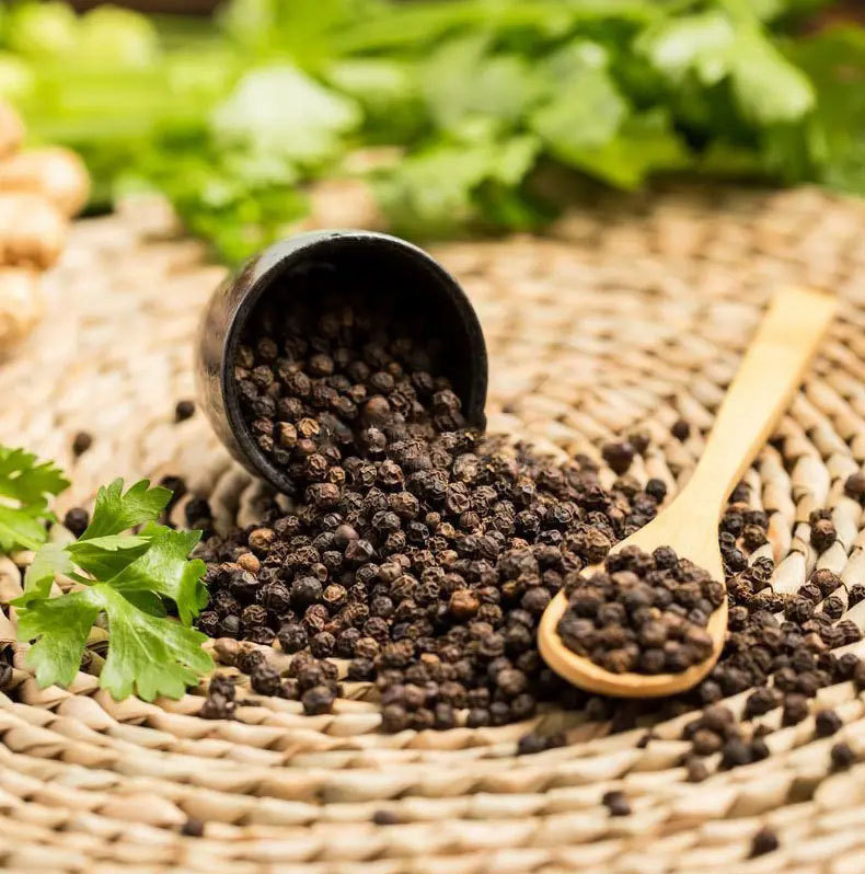 Black Peppercorns Hu Jiao 500g Whole Dried Spice for Cooking and Seasoning key features