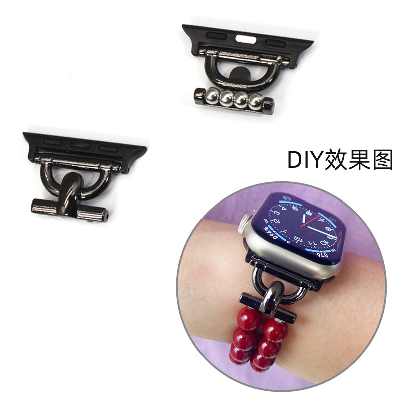 アップル腕時計s10ビーズ時計コネクタApple watch98765バンドdiyツール部品