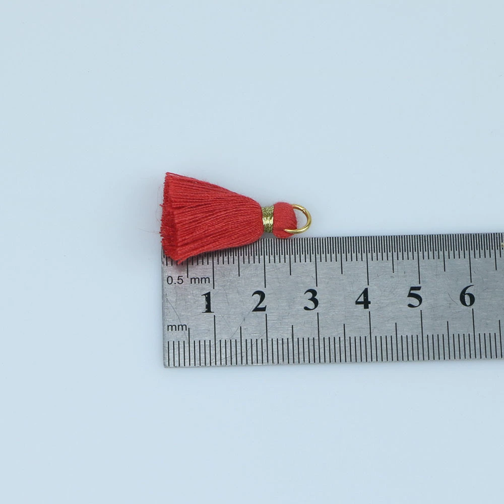 Серьги с кисточками, маленький аксессуар, 2.5см