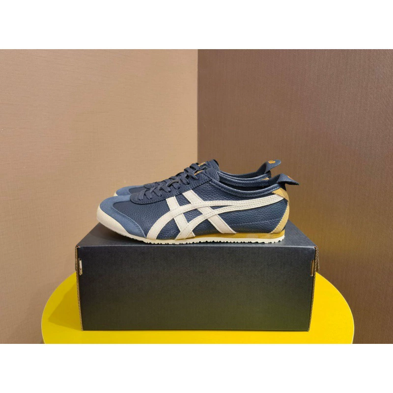 Кожаные кроссовки Putian OnitsukaTiger Ghostzuka Tiger Leather Canvas - стиль одноствольный летом