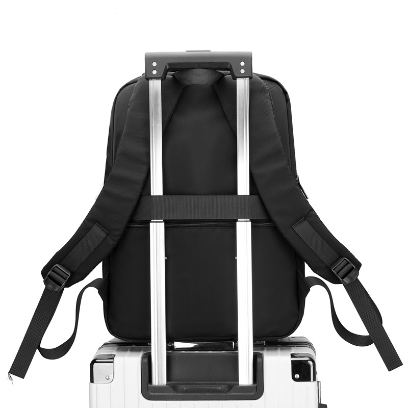 Mochila transfronteriza de nuevo estilo, mochila para computadora de cercanías de negocios casuales para hombres, bolsa de viaje multifuncional simple y de gran capacidad