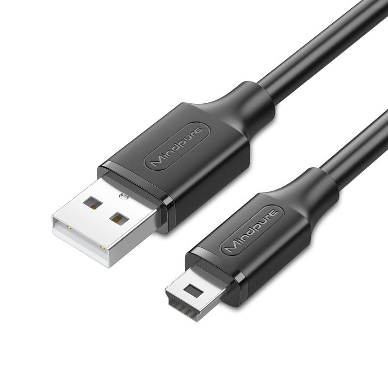 USBTポートデータケーブル黒色5pケーブルA/T全銅USB公転ミニmini USBデータケーブルv 3充電ケーブル|undefined