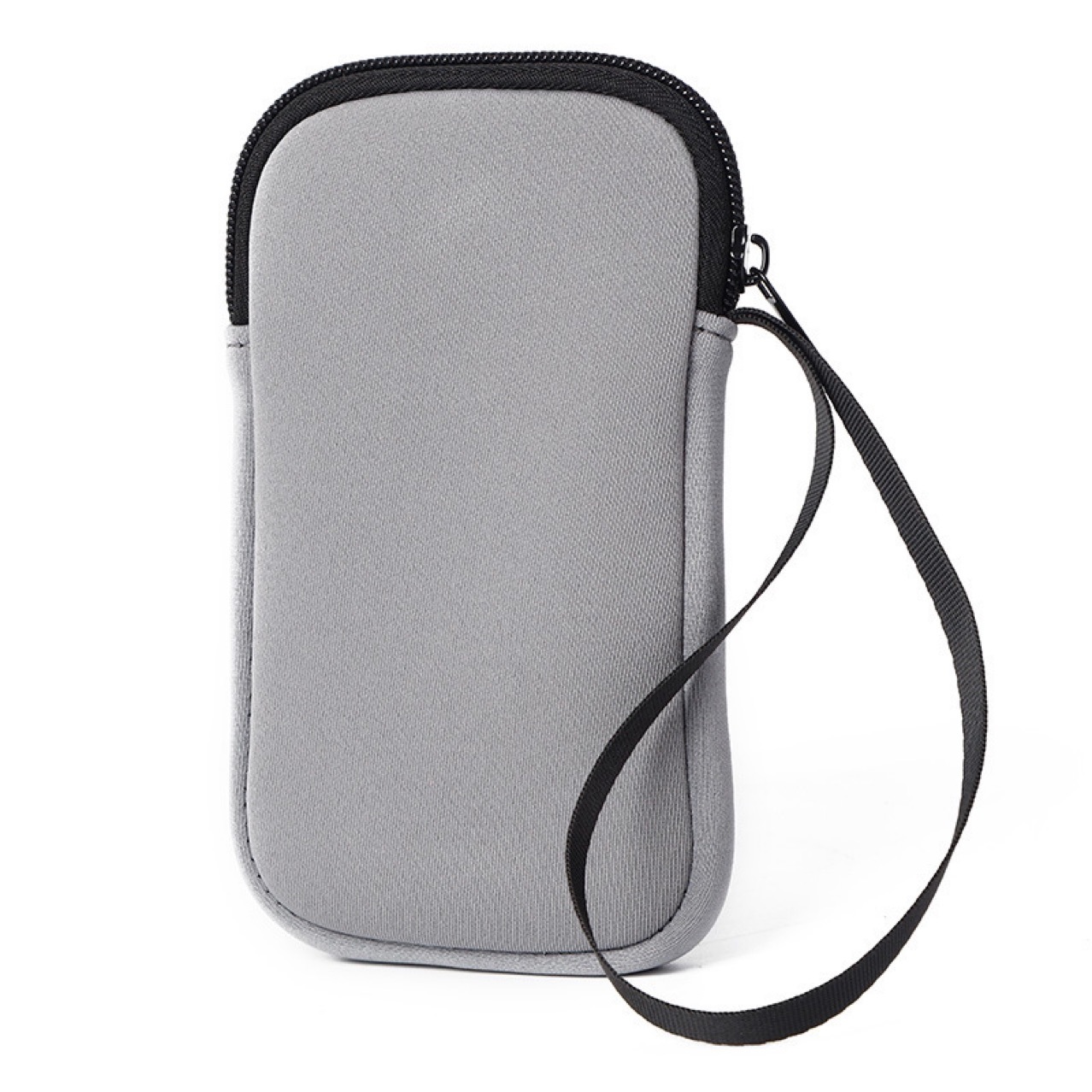 跨境热销潜水料手拿手机包氯丁橡胶简约小包手机零钱收纳袋