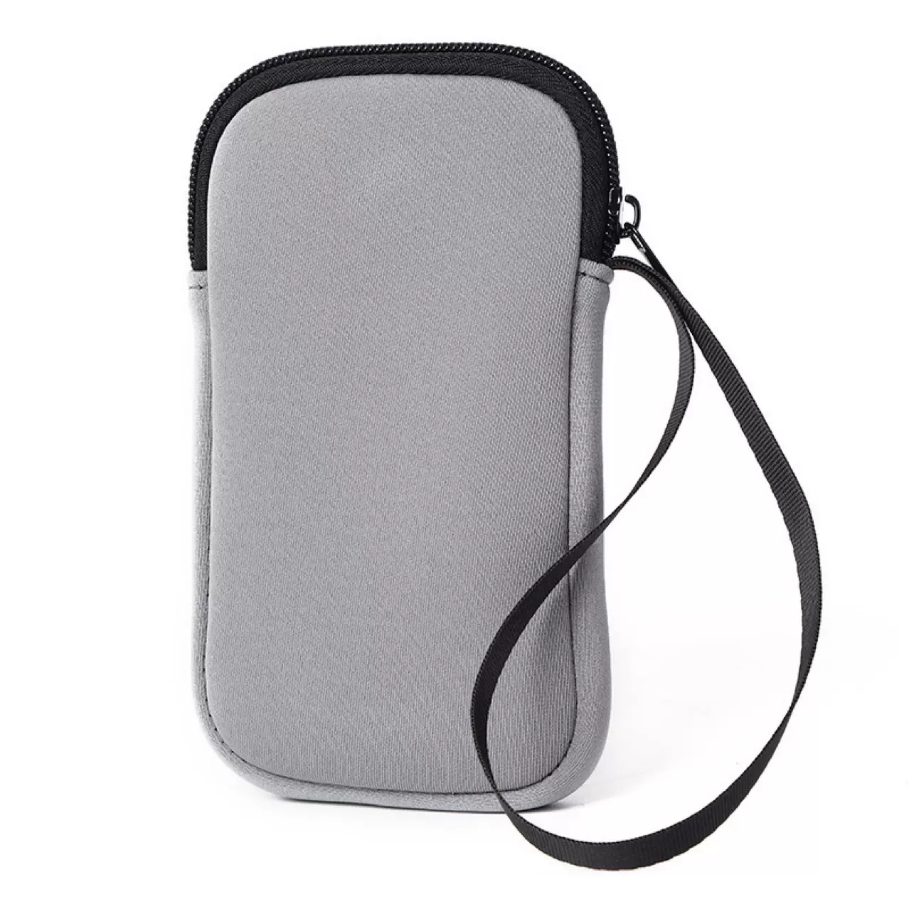 跨境热销潜水料手拿手机包氯丁橡胶简约小包手机零钱收纳袋