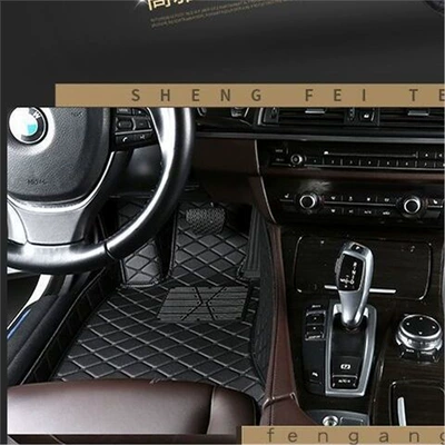 Modelə uyğun ayaqaltı: full set of environmentally friendly - standard-single-layer-independent-driver-black-leather