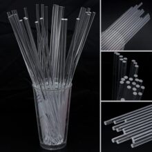 现货批发透明亚克力糖果棒咖啡鸡尾酒搅拌棒有机玻璃棒蛋糕装饰棒