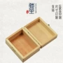 木质小号翻盖迷你木盒