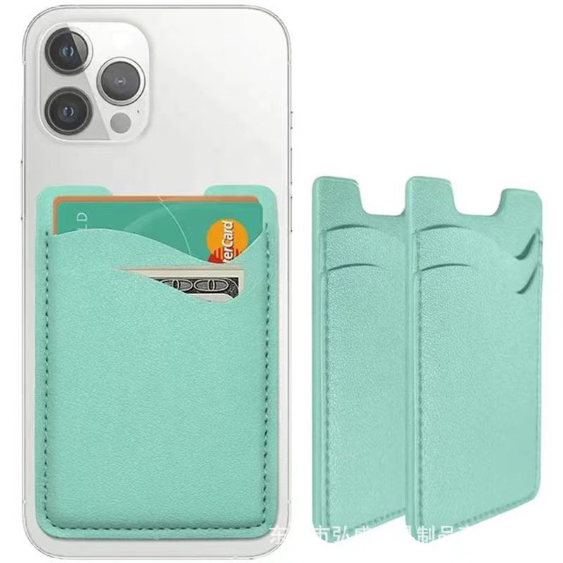 Mobile phone, polyurethane card holder, Amazon, genuine leather