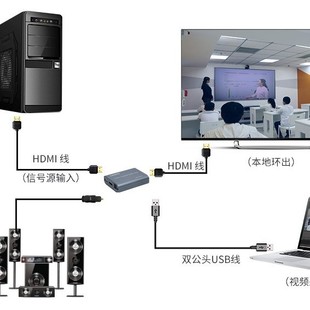 3.0 capture card USB capture card USB to HDMI capture card/with ring out audio and video OBS live recording box
