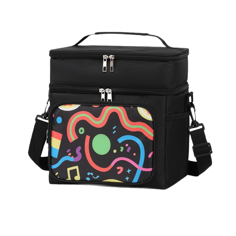 Bolsa de aislamiento térmico de gran capacidad, bolsa de picnic al aire libre, nueva bolsa de almuerzo transfronteriza, bolsa de almuerzo de mano, bolsa de almuerzo de mano, bolsa de viaje