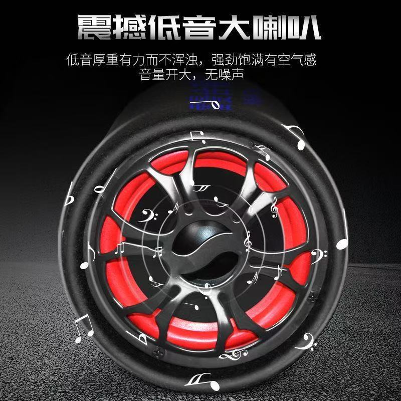 Car Subwoofer 12V24V Heavy Bass Car High-Power Truck Speaker Wireless Bluetooth 220V Home Audio