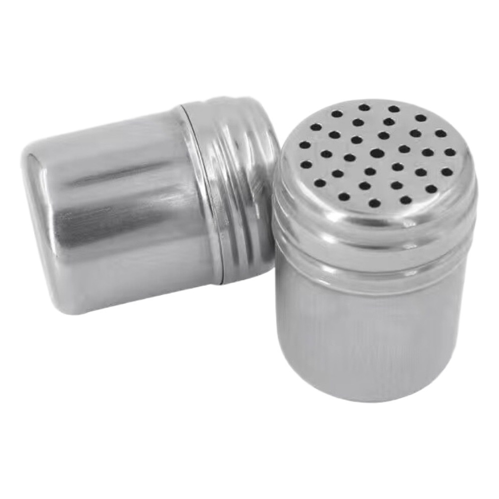 Condimento de acero inoxidable tarro de pimienta cocina tarro de condimento tarro sellado traje de condimento tarro condimento botella de condimento