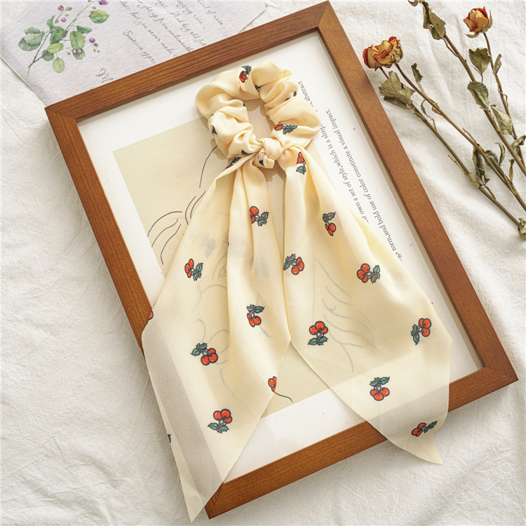 Cute Cherry Cloth Hair Tie display picture 6