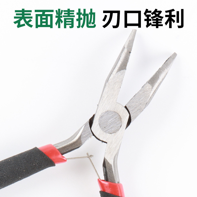 メーカーdiy手作りアクセサリーミニペンチダブルスプリング8点セットジュエリーペンチアクセサリーツール先端ペンチ|undefined