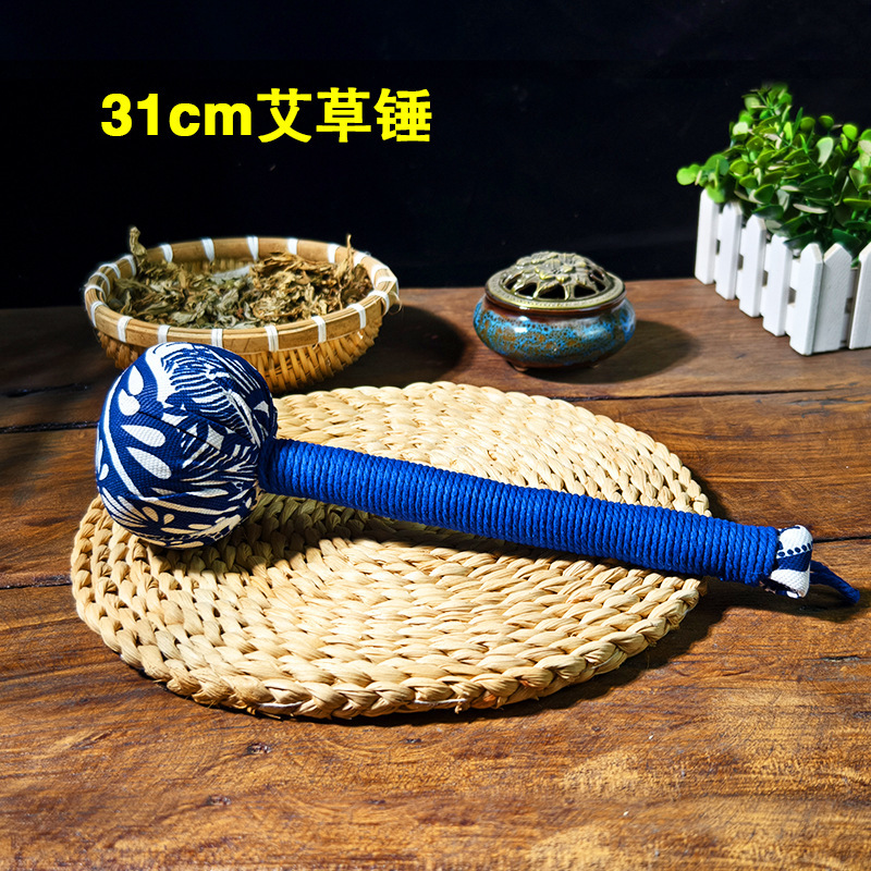 艾草ハンマーDIY素材 健康ハンマー製作 打撃ハンマー 経絡手動マッサージハンマー 艾草ハンマー 教師の日ギフト|undefined