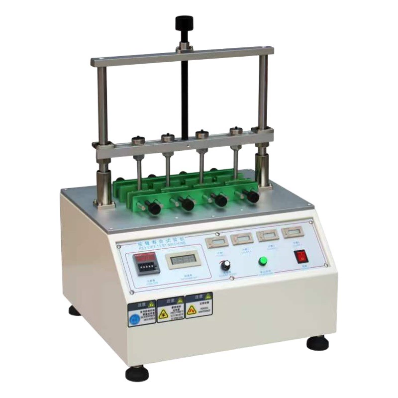 Машина испытания усталости кнопки мыши клавиатуры испытания жизни забастовки переключателя машины испытания жизни кнопки 4-станции