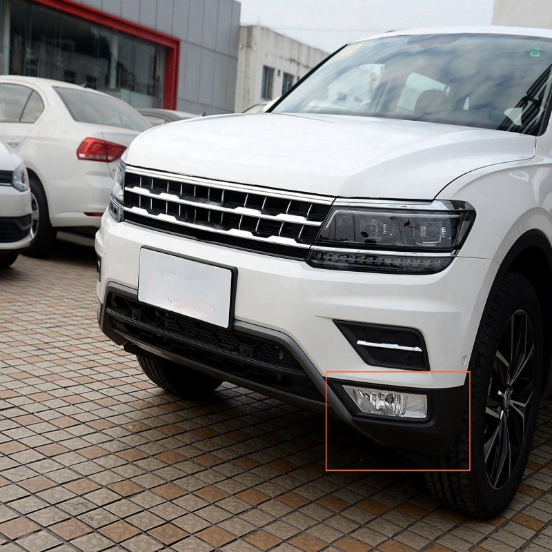 5NG853211 17 new Tiguan L fog lamp frame cover plate bracket front bar ventilation net front frame bracket