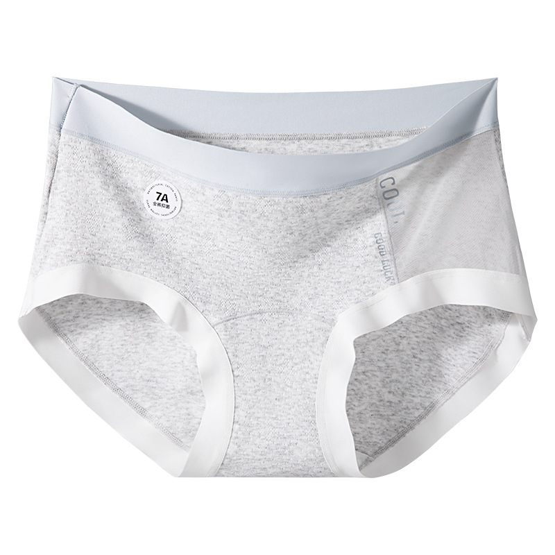 Hilo de malla de costura de algodón de color Clase A entrepierna larga sin costuras entrepierna de algodón deportivo cómodo transpirable 7A entrepierna antibacteriana ropa interior de mujer