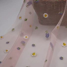 网眼布;印花、扎染布;涤纶面料