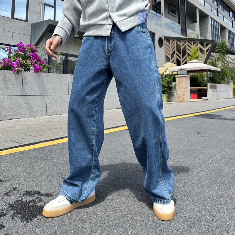 Nanyou Factory 25mm6 Early Autumn Men's Jeans Perfect Details Fashionable and Easiest for Match Men's High-End Pants