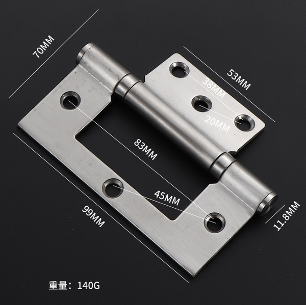 Square foldable bearing stainless steel